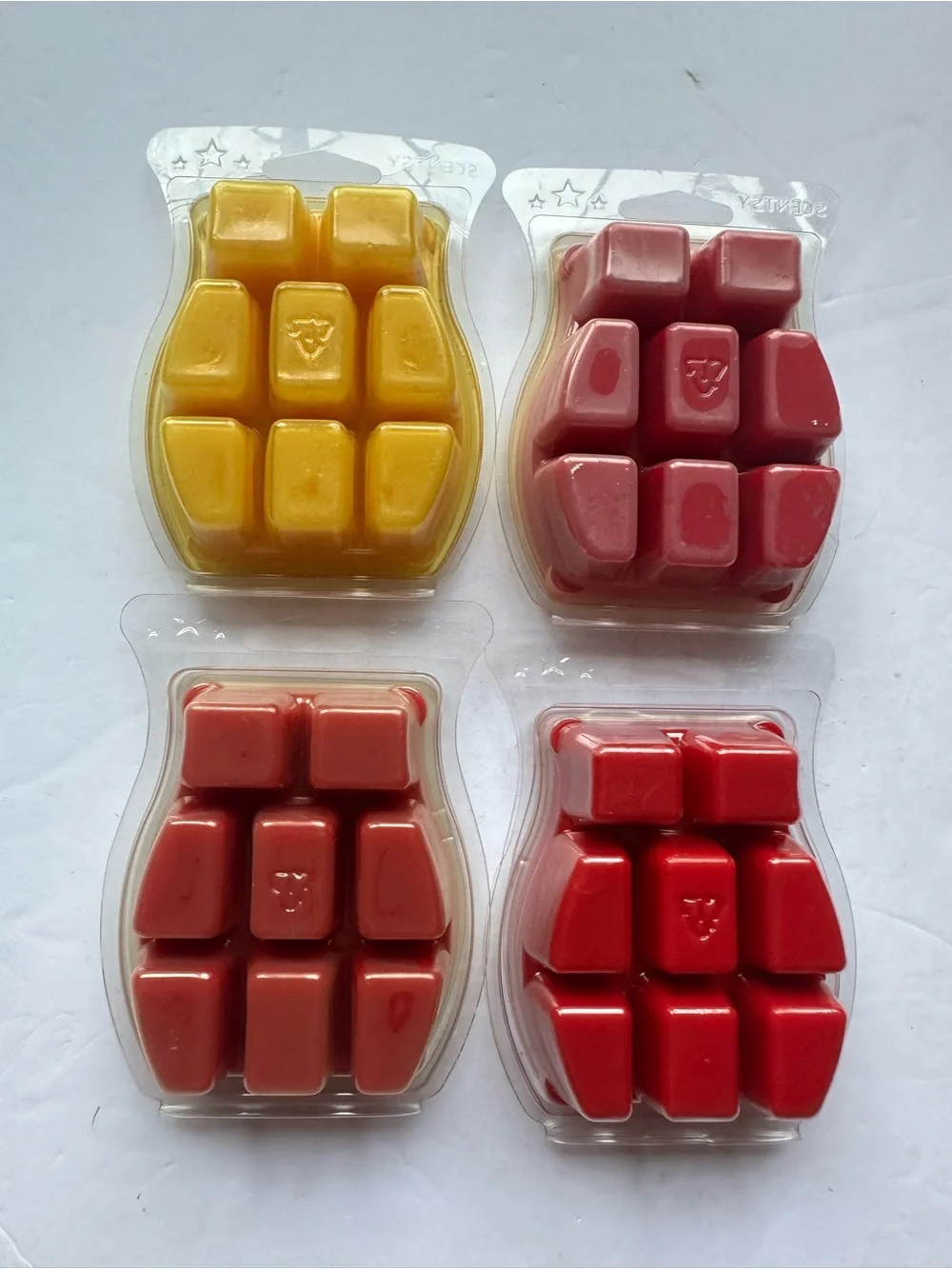 Lot Of 4 New Authentic Scentsy Scent Wax Bars **See Description For Scents**